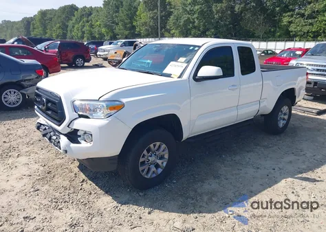2022 Toyota Tacoma Sr V6 z USA, uszkodzony, nr VIN 3TYRZ5CN5NT021162